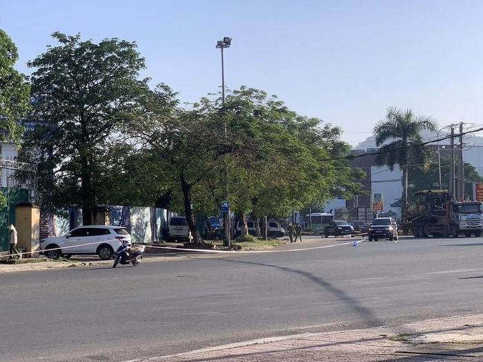 Khu vực hiện trường vụ án