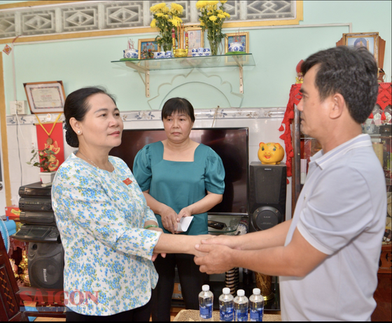 Chủ tịch HĐND TPHCM Nguyễn Thị Lệ thăm các hộ dân bị ảnh hưởng bởi dự án đường Vành đai 3 qua TPHCM. Ảnh: QUỐC HÙNG ảnh 1 Chủ tịch HĐND TPHCM Nguyễn Thị Lệ thăm các hộ dân bị ảnh hưởng bởi dự án đường Vành đai 3 qua TPHCM. Ảnh: QUỐC HÙNG ảnh 1