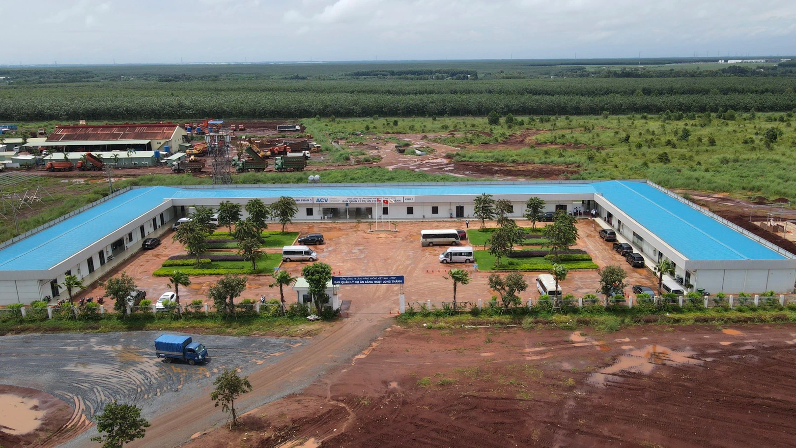 Chuyển "bộ não" của dự án sân bay Long Thành từ TP.HCM về hẳn công trường - Ảnh 1.