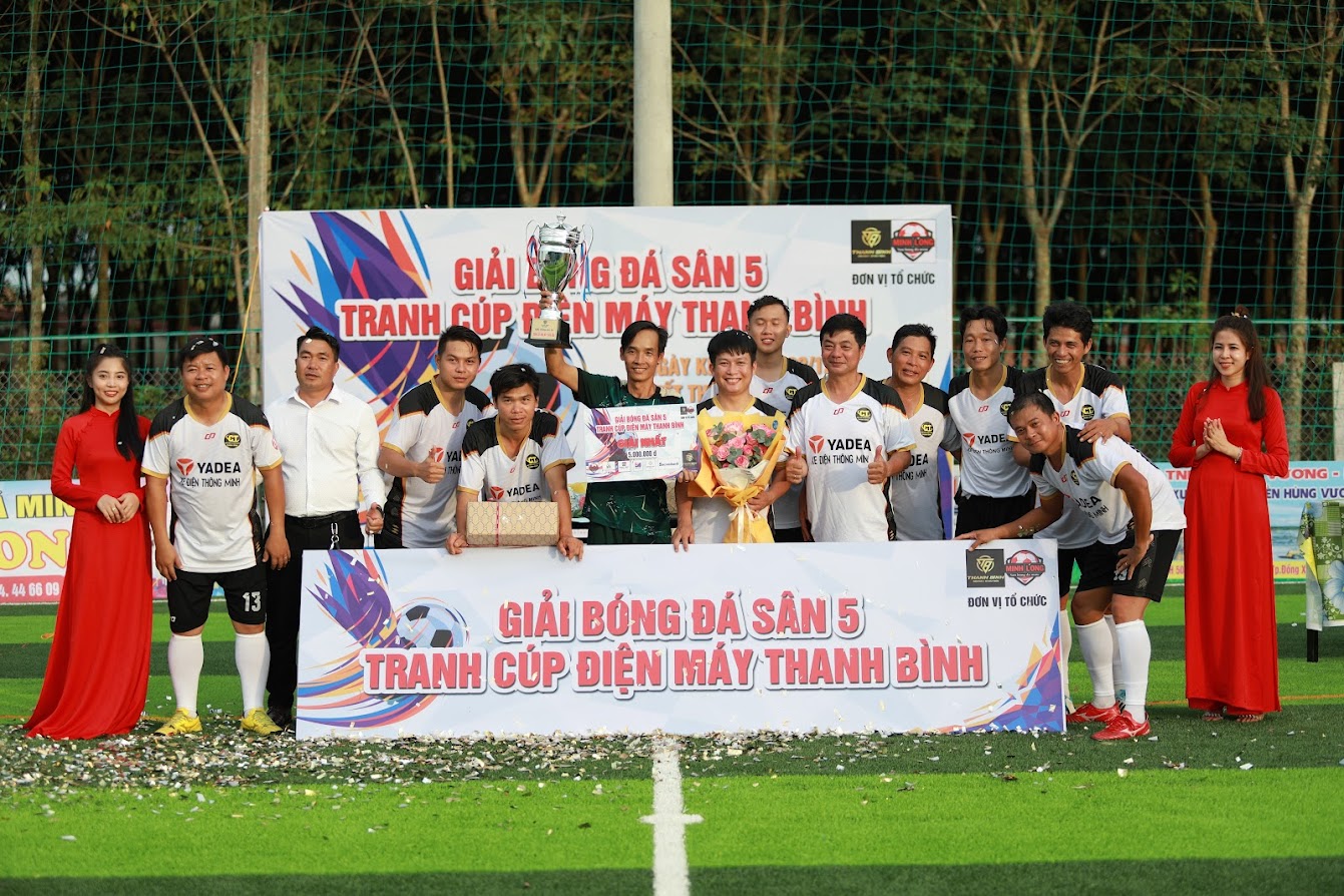 Chơn Thành- Bình Phước: Bế mạc Giải bóng đá S5 tranh cúp điện máy Thanh Bình 2023