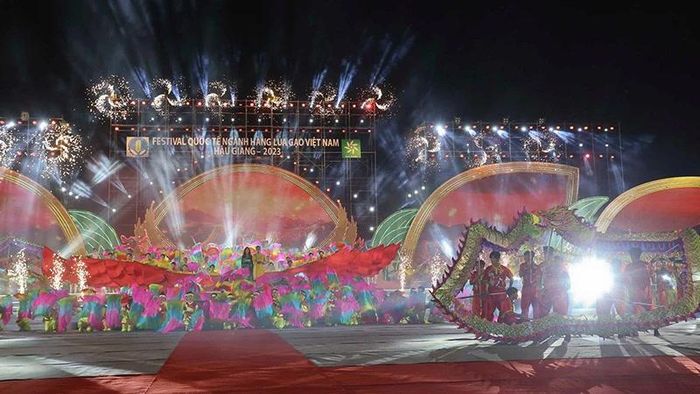 Khai mạc Festival Quốc tế ngành hàng lúa gạo Việt Nam – Hậu Giang 2023
