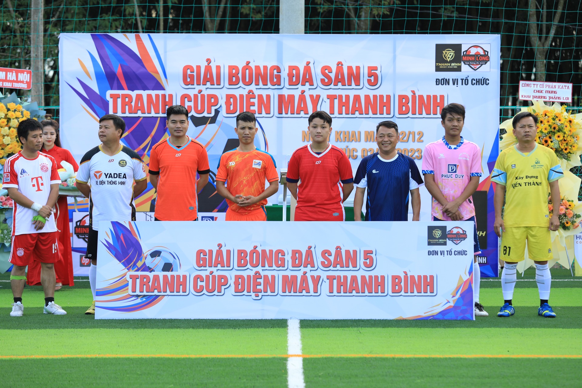 Chơn Thành: Khai mạc Giải Bóng Đá Cúp Điện Máy Thanh Bình 2023