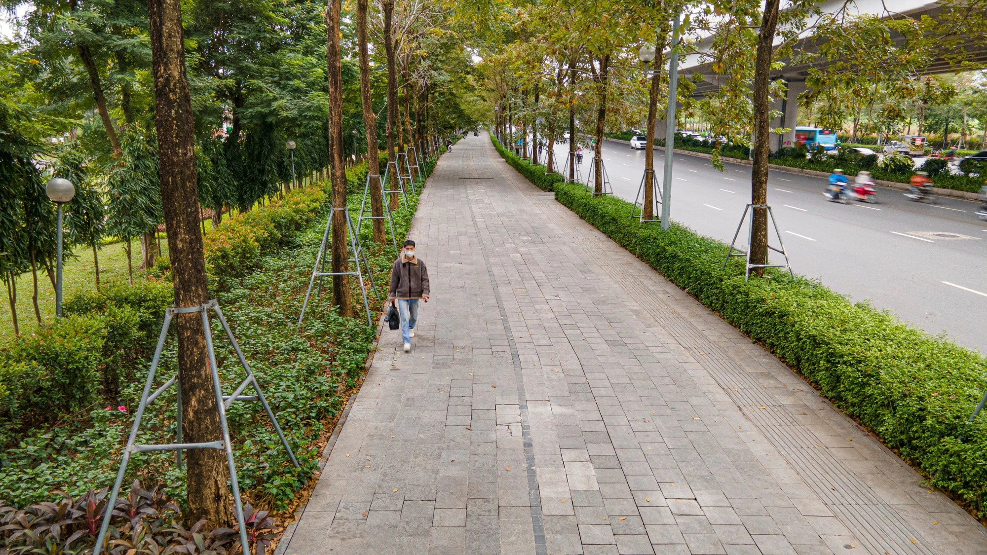 Cận cảnh 2 tuyến đường dự kiến dành riêng cho xe đạp