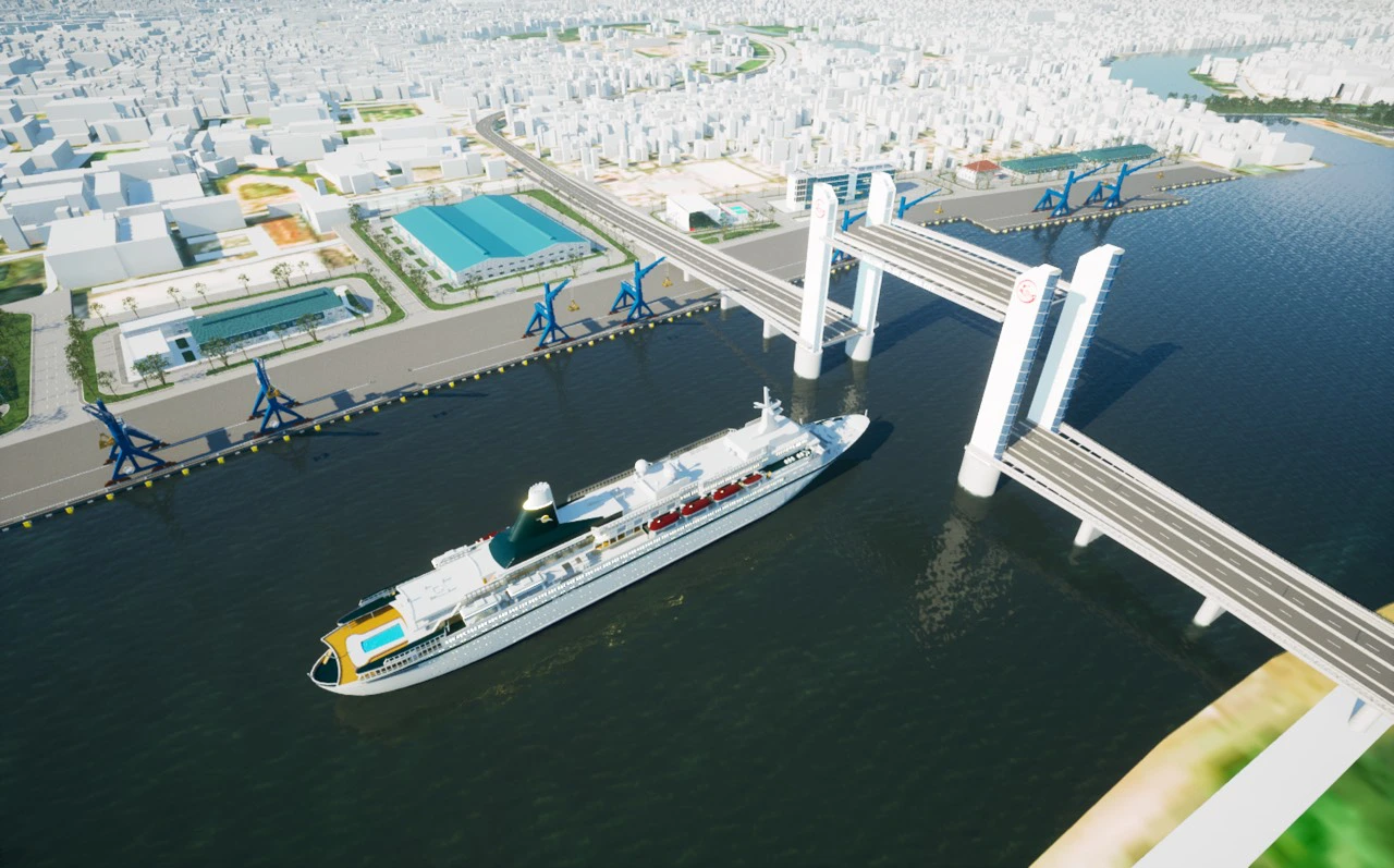 Thiết kế độc lạ của cầu Thủ Thiêm 4 - Ảnh 4. Thiết kế độc lạ của cầu Thủ Thiêm 4 - Ảnh 4.