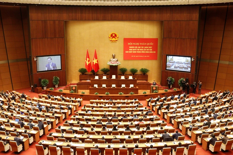 Hơn 1,44 triệu cán bộ, đảng viên học tập, quán triệt Nghị quyết Hội nghị Trung ương 8 - Ảnh 1. Hơn 1,44 triệu cán bộ, đảng viên học tập, quán triệt Nghị quyết Hội nghị Trung ương 8 - Ảnh 1.