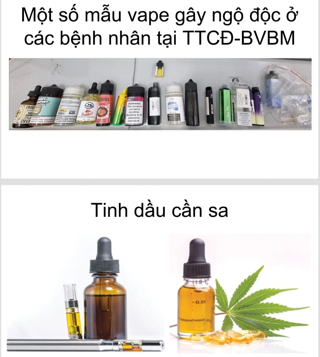 Nhiều thanh niên ngộ độc nặng vì thuốc lá điện tử - Ảnh 2.