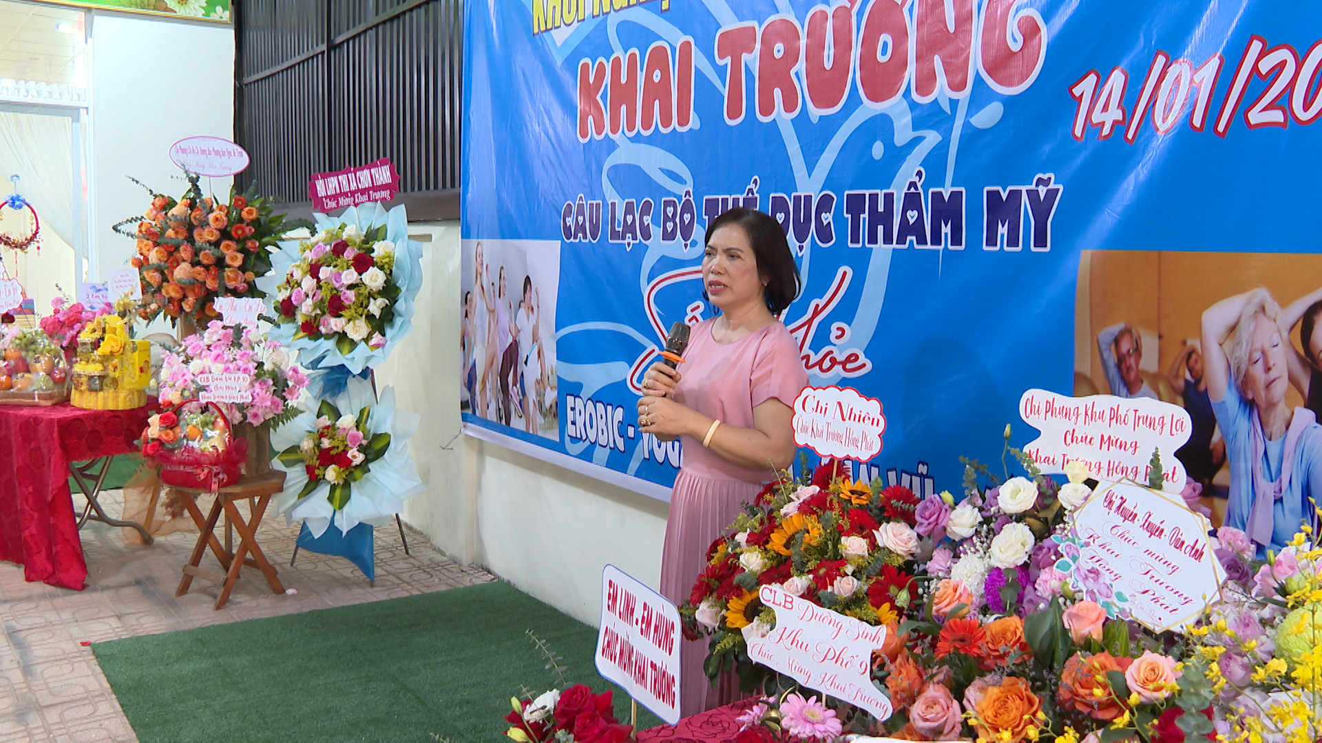 Chơn Thành – Bình Phước: Khai trương câu lạc bộ thể dục thẩm mỹ Sống Khỏe