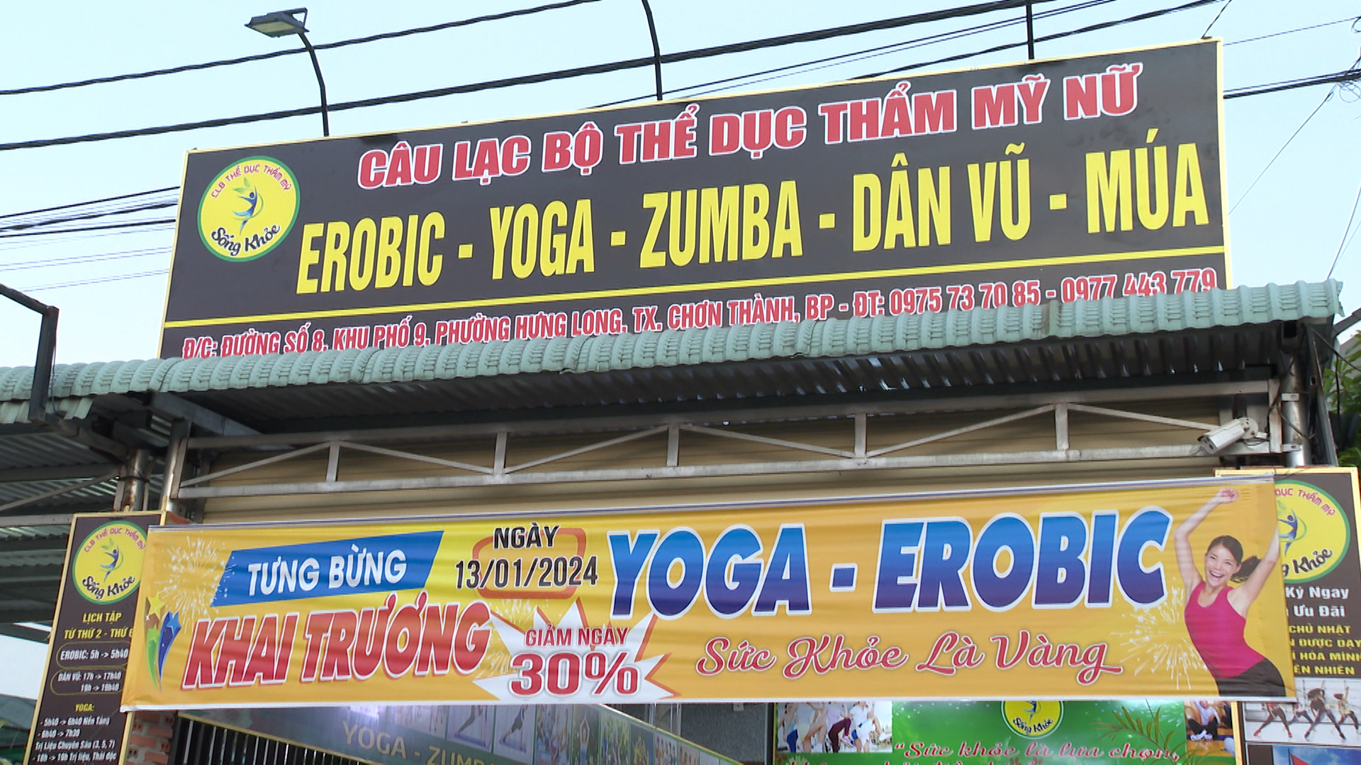 Chơn Thành – Bình Phước: Khai trương câu lạc bộ thể dục thẩm mỹ Sống Khỏe