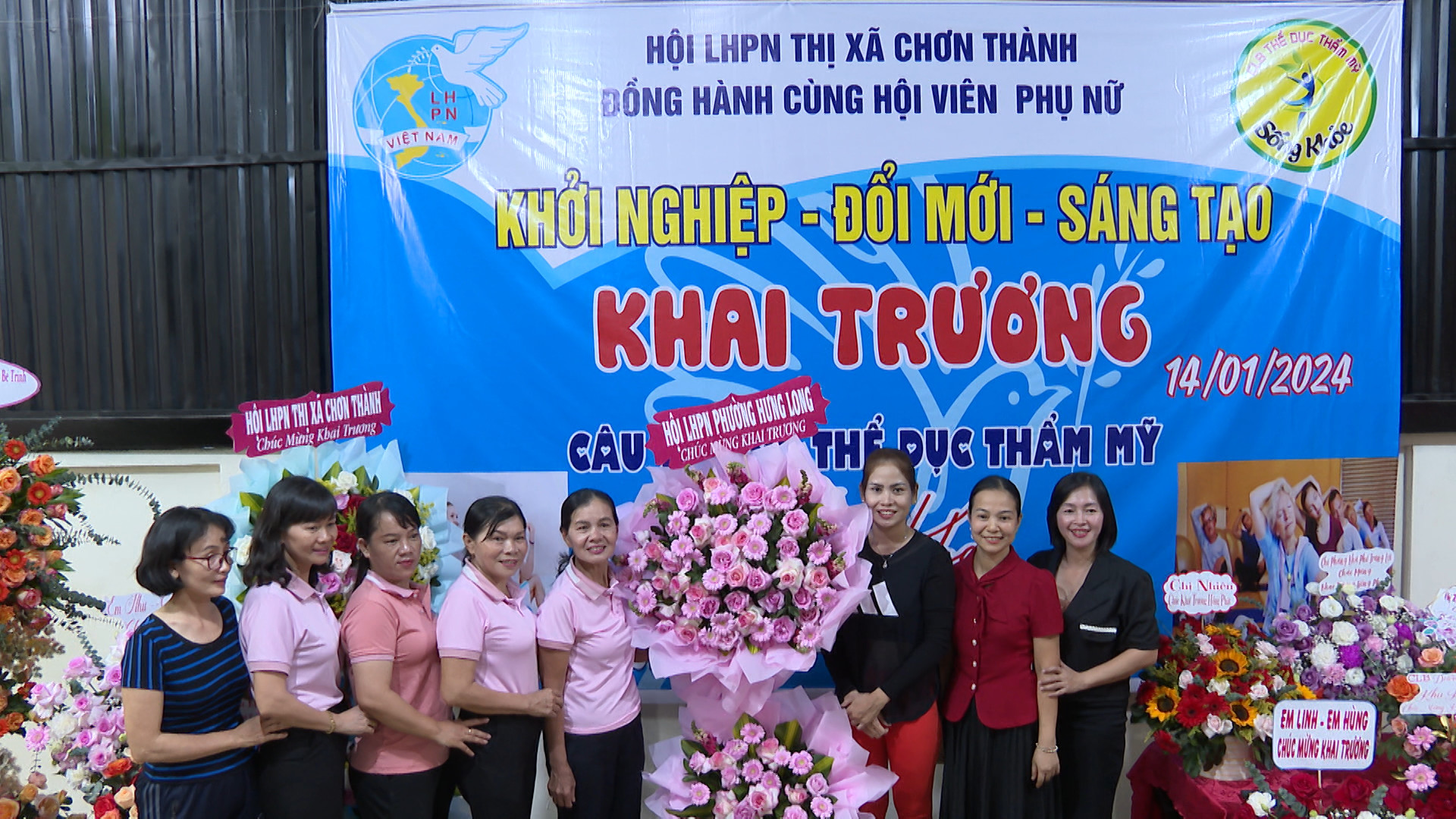 Chơn Thành – Bình Phước: Khai trương câu lạc bộ thể dục thẩm mỹ Sống Khỏe