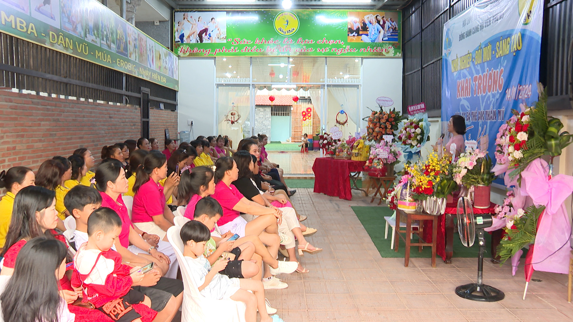 Chơn Thành – Bình Phước: Khai trương câu lạc bộ thể dục thẩm mỹ Sống Khỏe