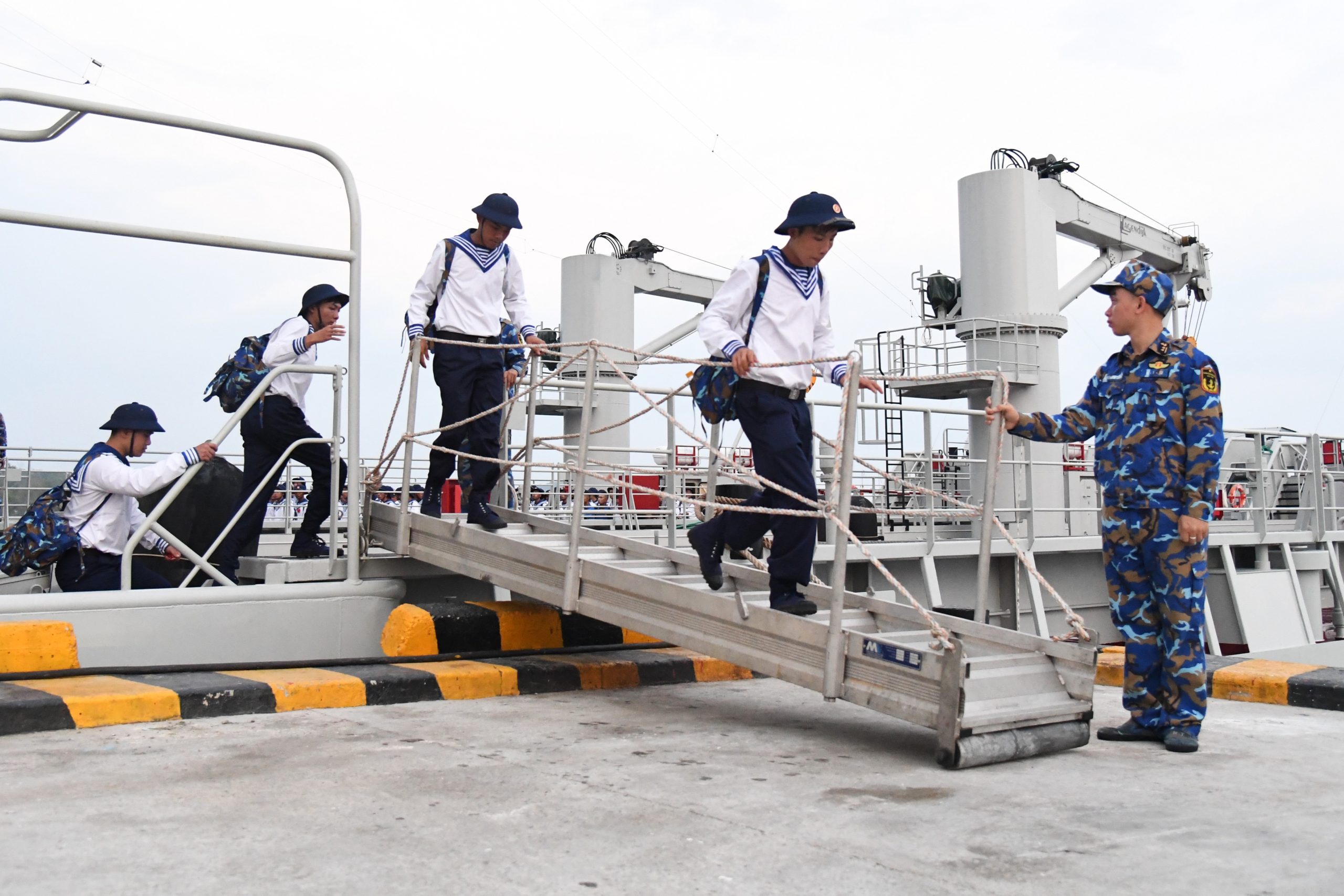 Vùng 5 Hải quân tiếp nhận chiến sĩ mới năm 2024