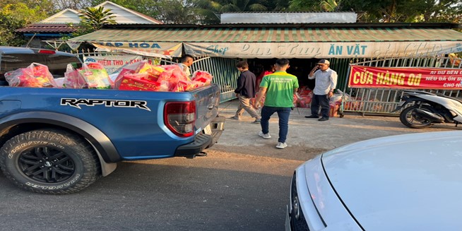 Bình Phước: Cửa hàng không đồng phường Minh Long, thị xã Chơn Thành tham gia Chương trình “Xuân biên giới”