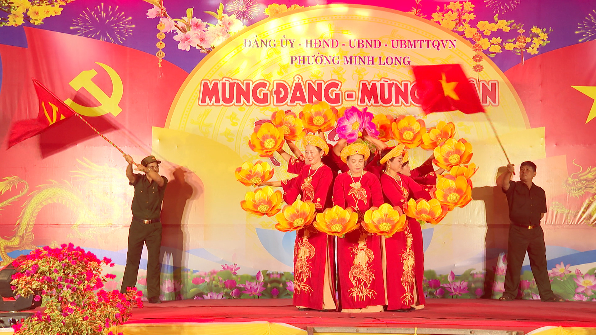 Bình Phước – Chơn Thành: Minh Long tưng bừng văn nghệ mừng Đảng – mừng Xuân Giáp Thìn năm 2024