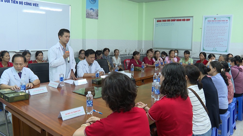 Bình Phước – Chơn Thành: Ngày hội chăm sóc sức khỏe cho phụ nữ