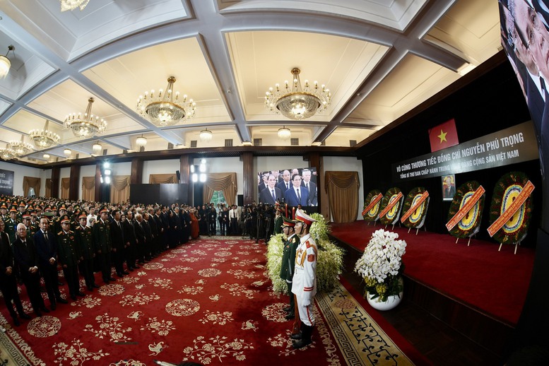 TỔNG THUẬT: LỄ QUỐC TANG TỔNG BÍ THƯ NGUYỄN PHÚ TRỌNG