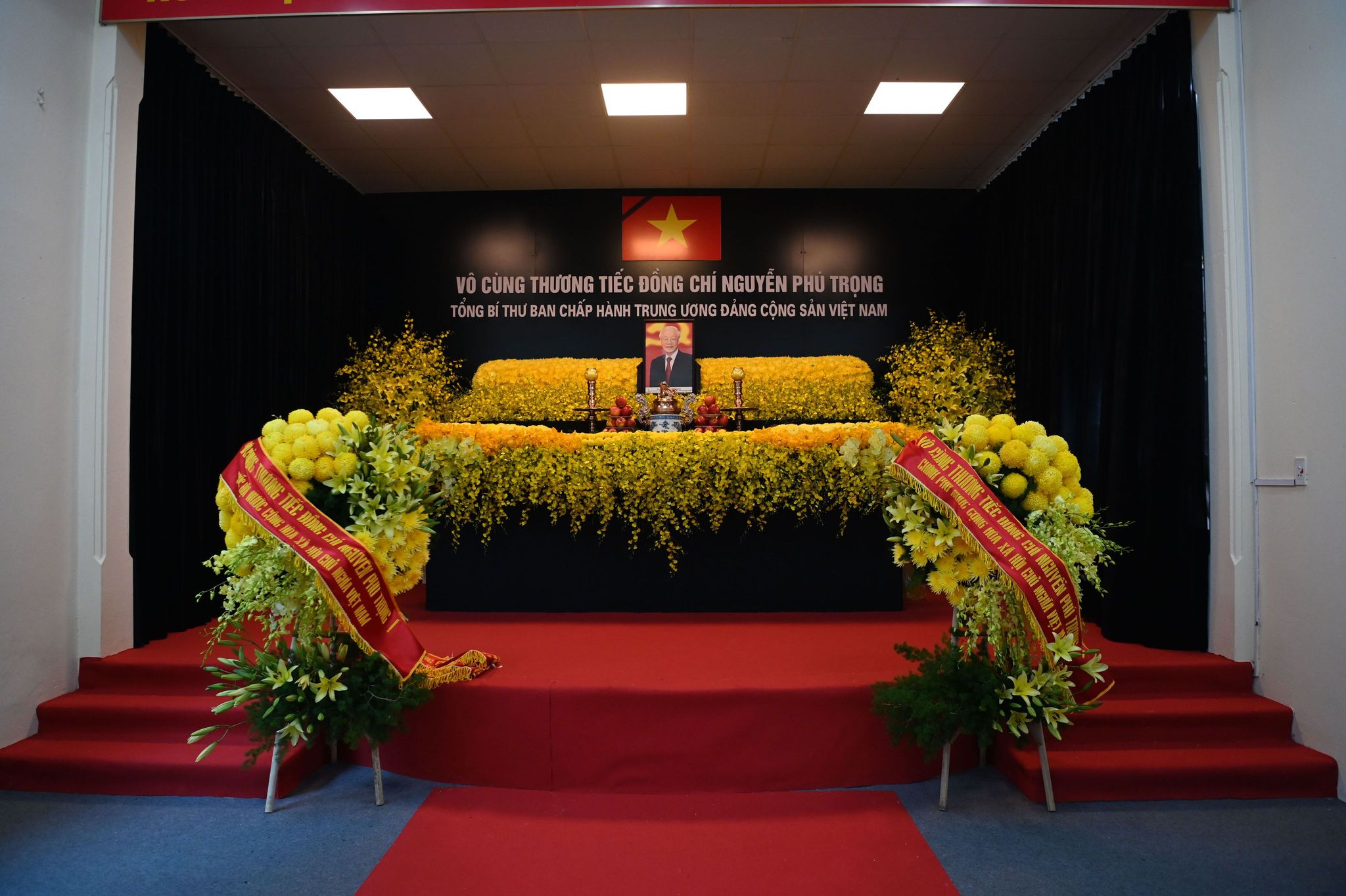 Thông báo về lễ viếng Tổng Bí thư Nguyễn Phú Trọng- Ảnh 1.