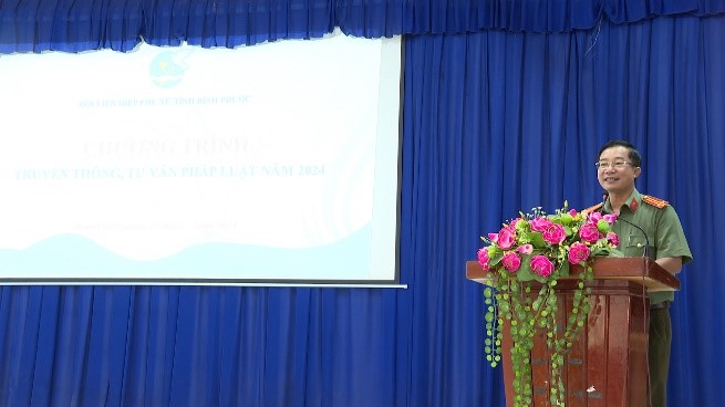 Bình Phước: Truyền thông, tư vấn pháp luật cho phụ nữ