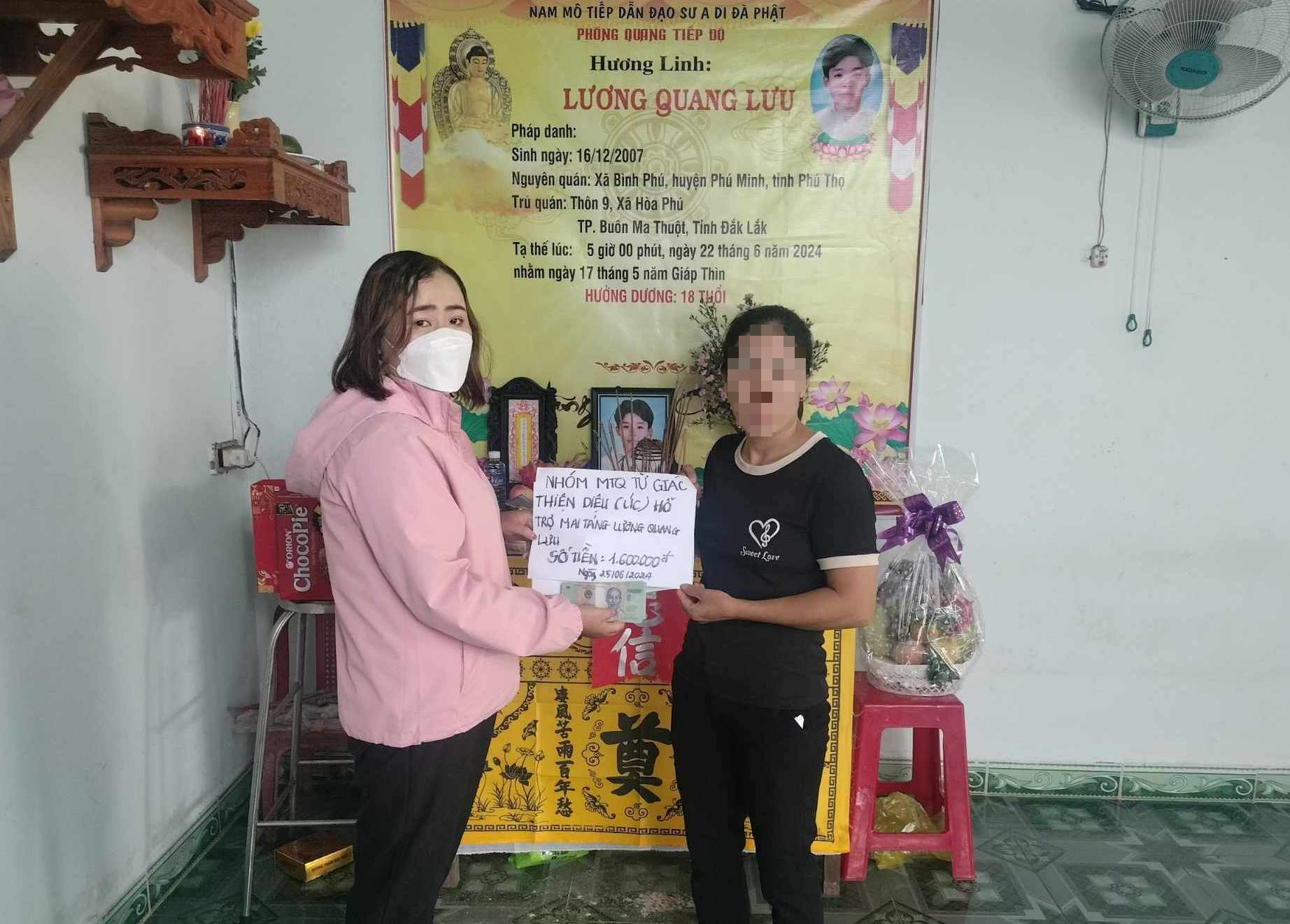 Truy tìm kẻ chiếm đoạt tiền hỗ trợ của người phụ nữ có chồng con thương vong sau tai nạn- Ảnh 1.