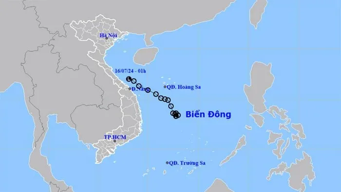 Ấp thấp nhiệt đới suy yếu thành vùng áp thấp và tan dần