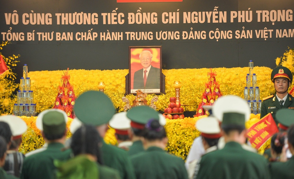 Toàn văn lời điếu Chủ tịch nước Tô Lâm đọc tại Lễ truy điệu Tổng Bí thư Nguyễn Phú Trọng- Ảnh 1.