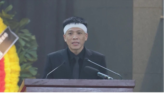 Xúc động lời cảm tạ của con trai Tổng Bí thư Nguyễn Phú Trọng tại Lễ truy điệu- Ảnh 2.