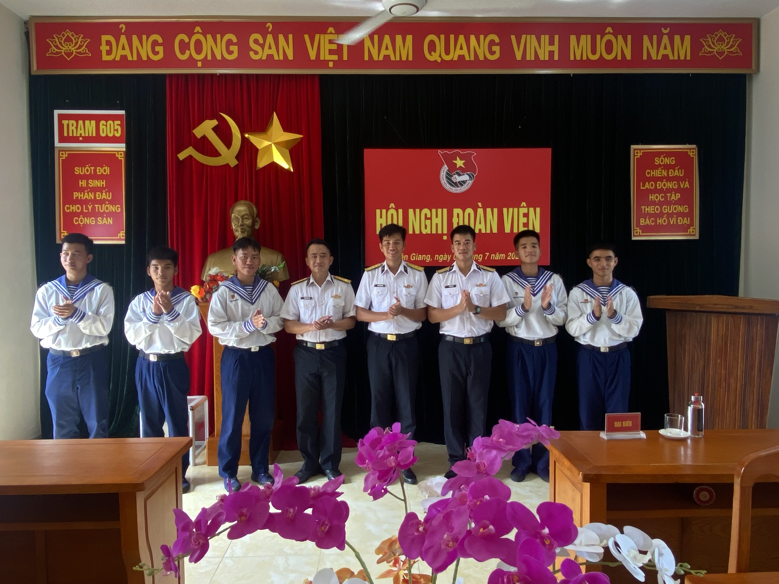 Trạm Ra đa 605, Trung đoàn 551 tổ chức Hội nghị Chi đoàn nhiệm kỳ 2024 – 2027