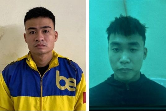 1-1608-5696-3347 Đối tượng Đào Văn Phong và Nguyễn Văn Diệu - Ảnh: CACC