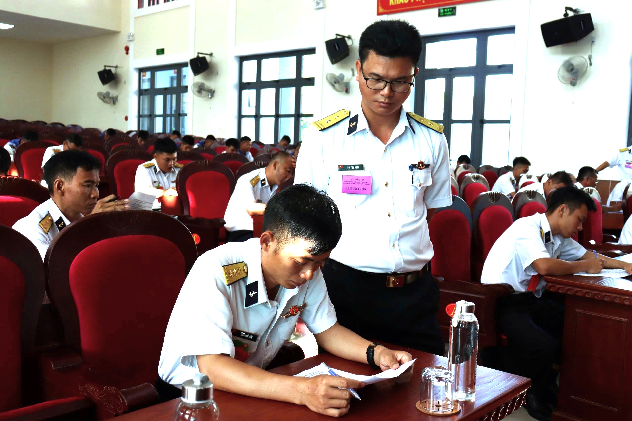 Lữ đoàn 127 bế mạc Hội thi tàu chính quy mẫu mực, Hội thao huấn luyện tàu năm 2024