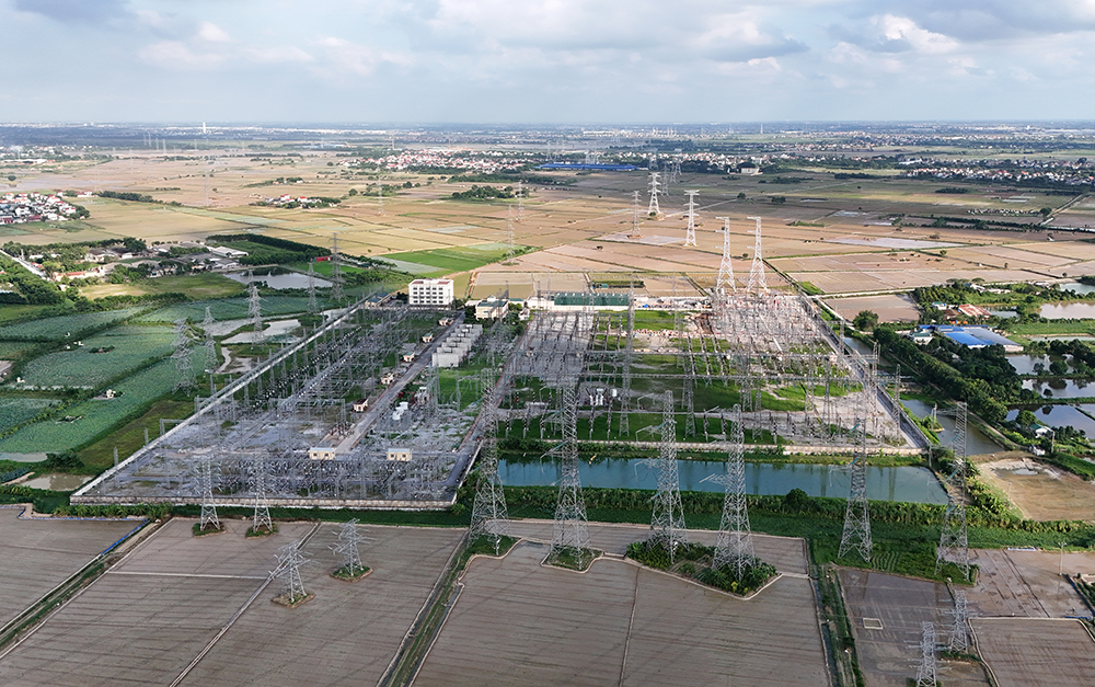 Đường dây 500kV mạch 3 cung đoạn Nhà máy Nhiệt điện Nam Định I-Phố Nối sẵn sàng đóng điện- Ảnh 1.