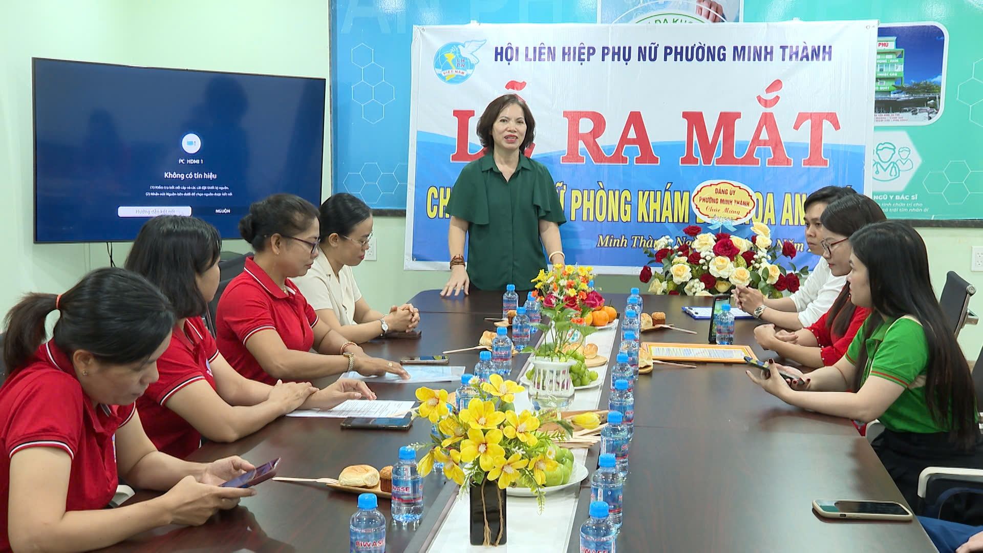 Bình Phước: Chơn Thành ra mắt Chi hội phụ nữ Phòng khám đa khoa An Phú