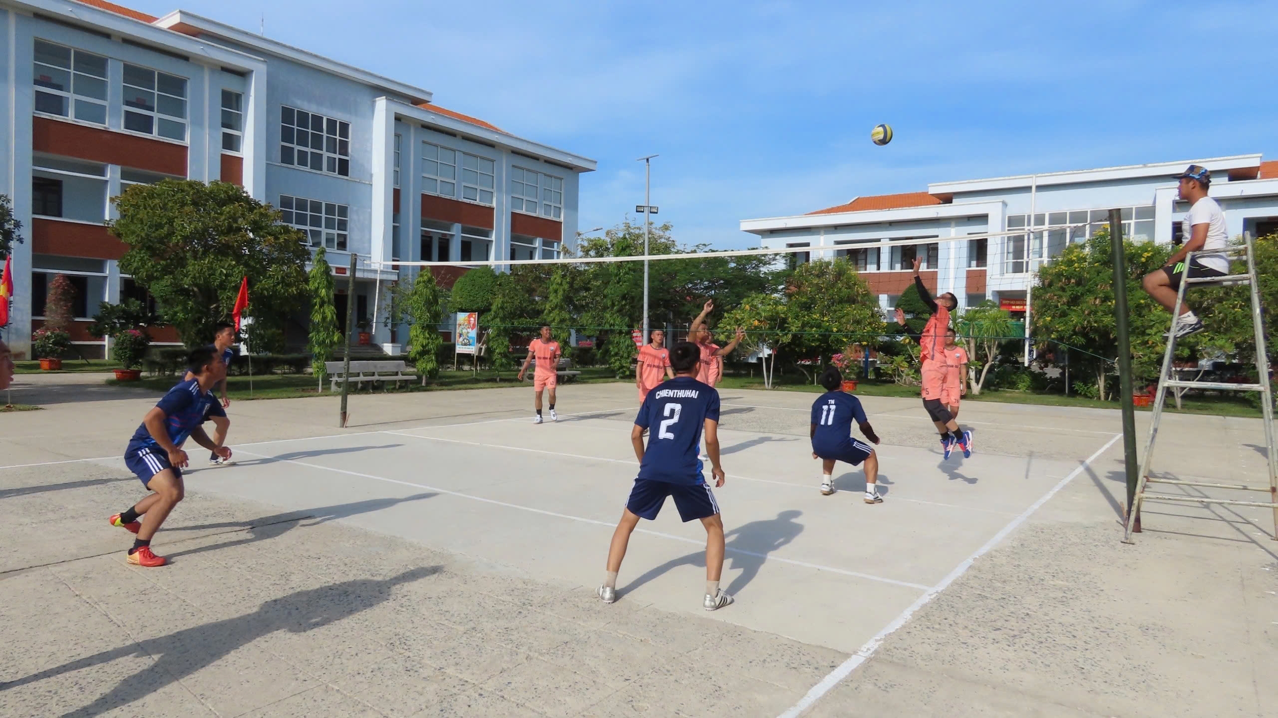 Giải thể thao chào mừng 79 năm Cách mạng tháng 8 và Quốc khánh 2-9, tiểu đoàn 458, Vùng 4 Hải quân thành công tốt đẹp.