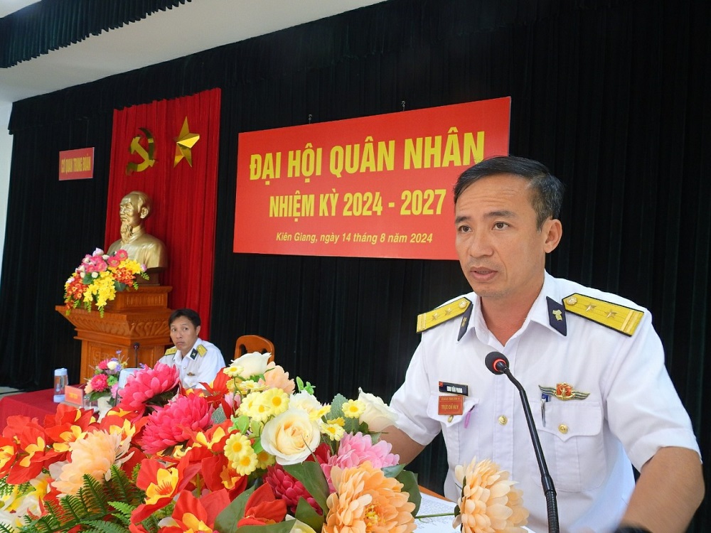 Khối Cơ quan Trung Đoàn 551, Vùng 5 Hải quân tổ chức Đại Hội Quân nhân nhiệm kỳ 2024 – 2027