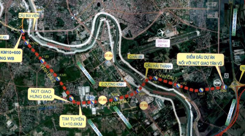 Hải Phòng đầu tư hơn 7.400 tỷ đồng cho dự án đường Vành đai 2- Ảnh 1.