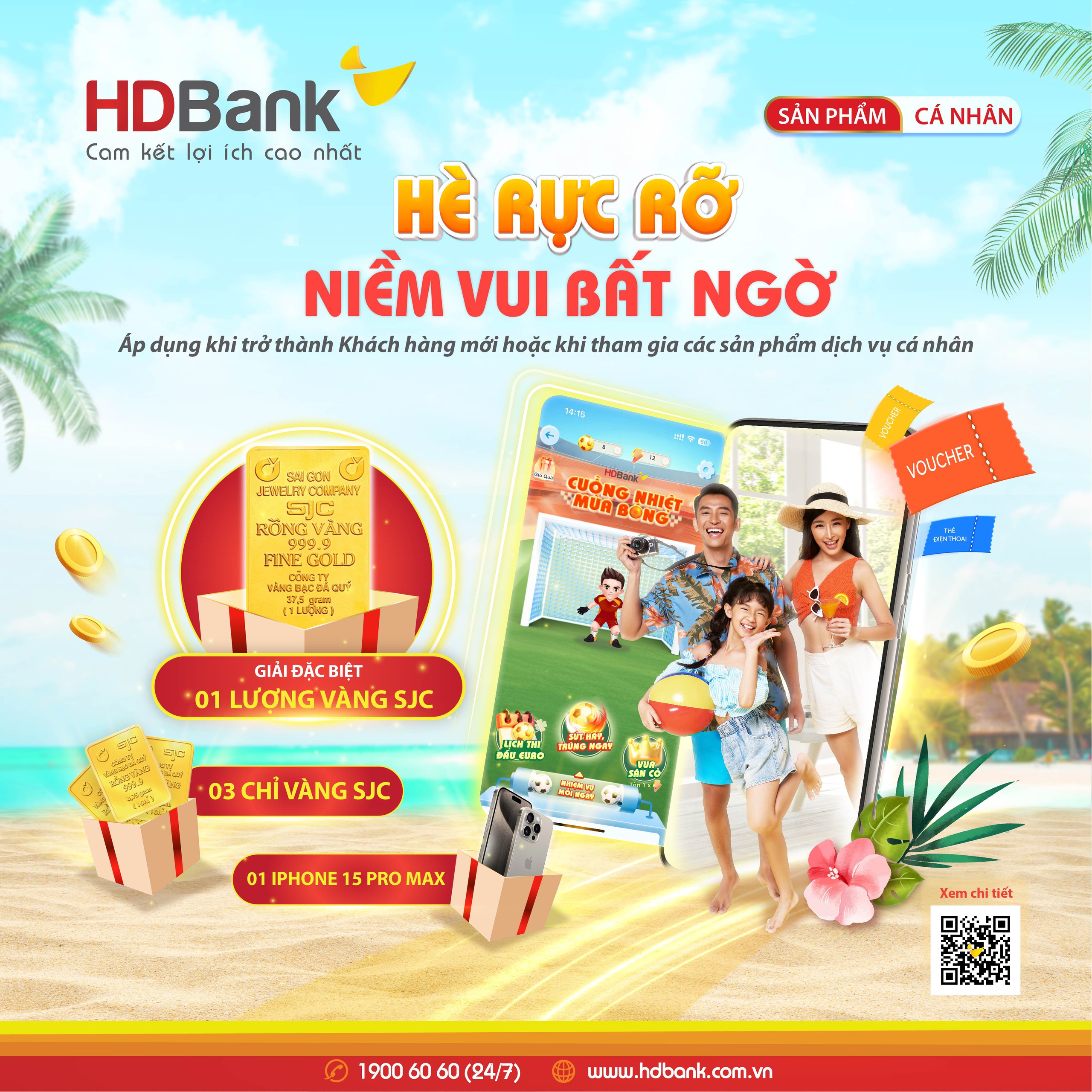 Khách hàng rộn ràng “may túi ba gang” đến HDBank nhận vàng SJC- Ảnh 1.