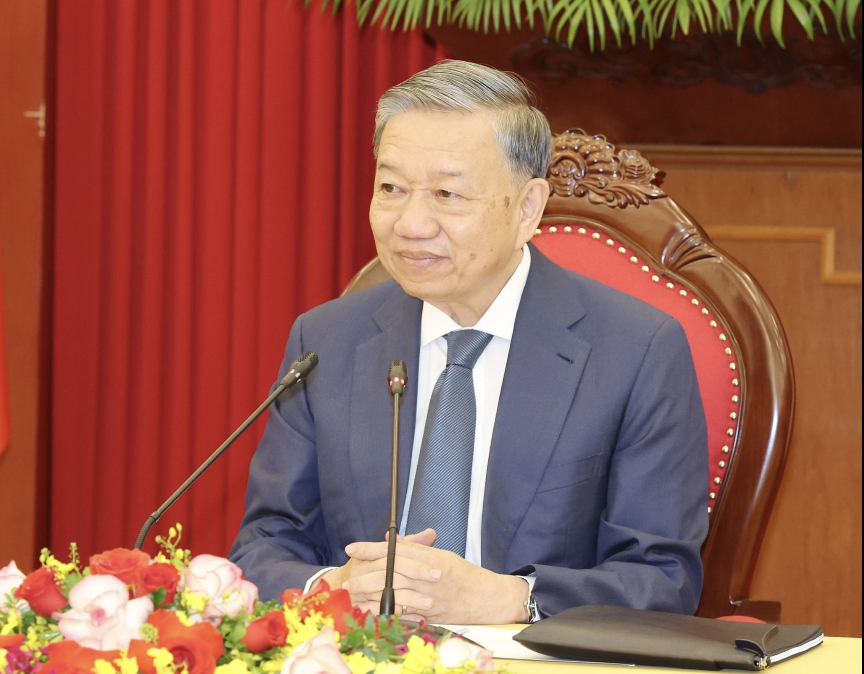 Tổng thống Putin mong đón Tổng Bí thư, Chủ tịch nước Tô Lâm thăm Nga- Ảnh 1. Tổng thống Putin mong đón Tổng Bí thư, Chủ tịch nước Tô Lâm thăm Nga- Ảnh 1.