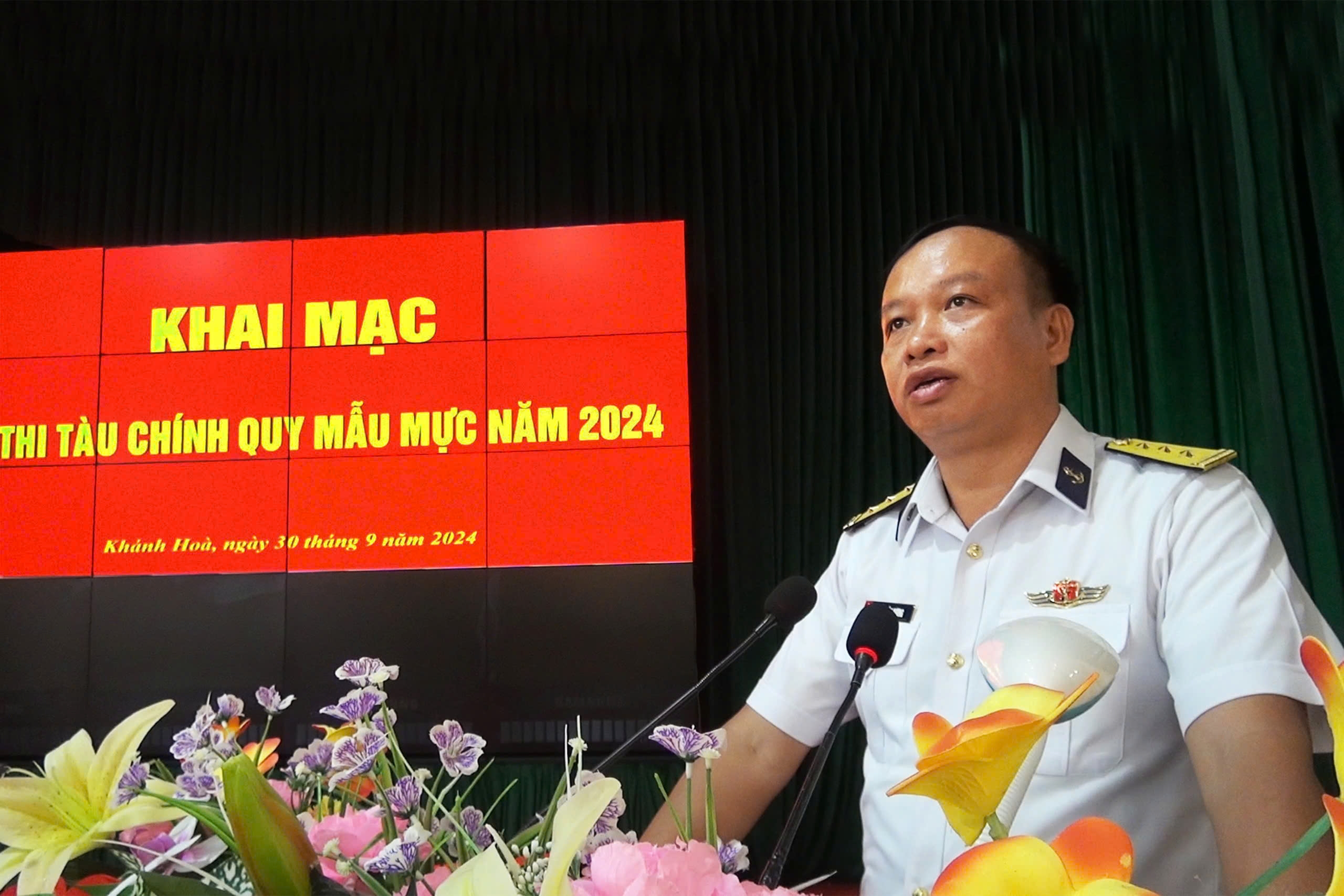 Lữ đoàn 162, Vùng 4 Hải quân, khai mạc Hội thi “Tàu chính quy, mẫu mực” năm 2024