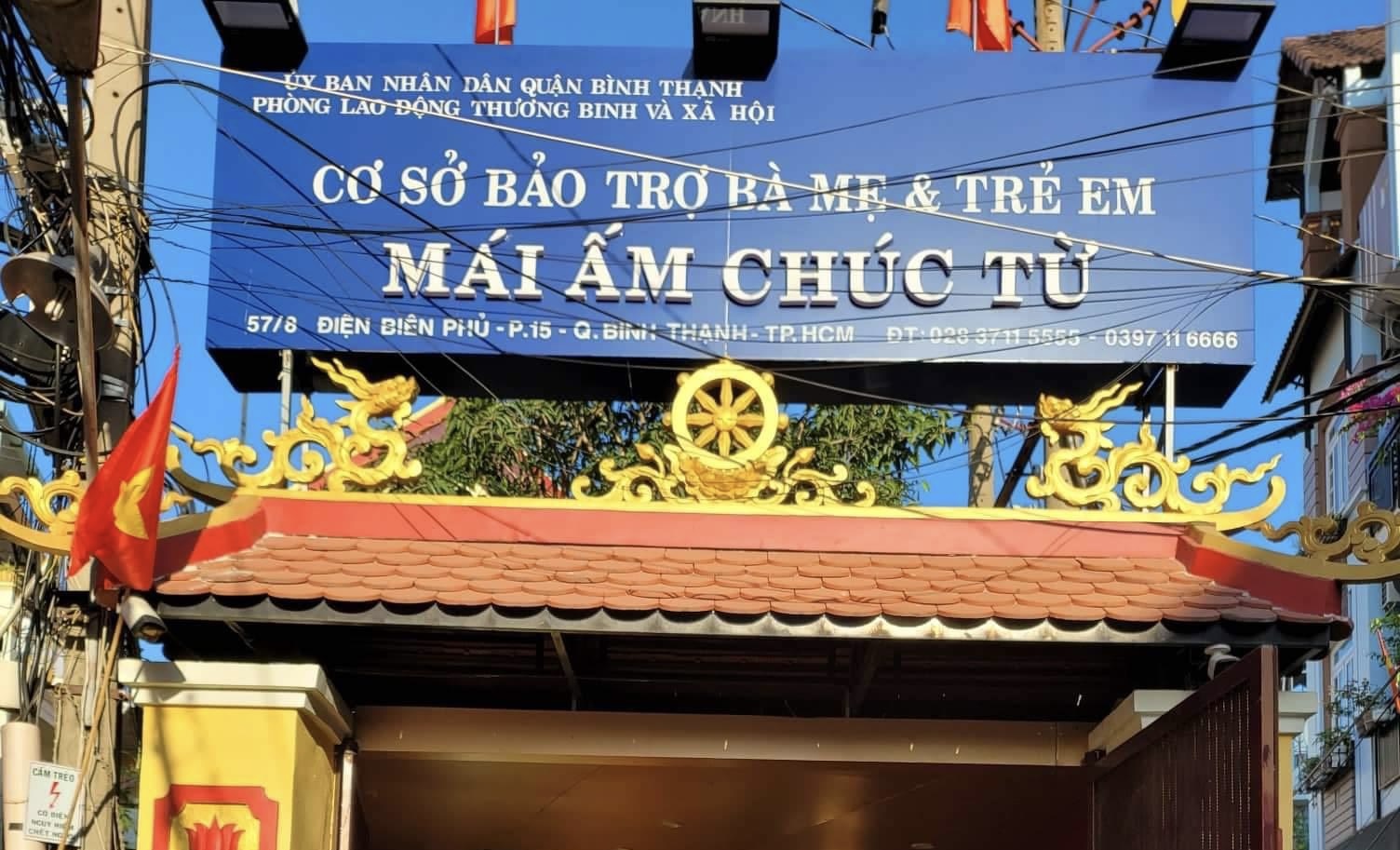 Tạm đình chỉ Mái ấm Chúc Từ ở quận Bình Thạnh, TP.HCM- Ảnh 1.
