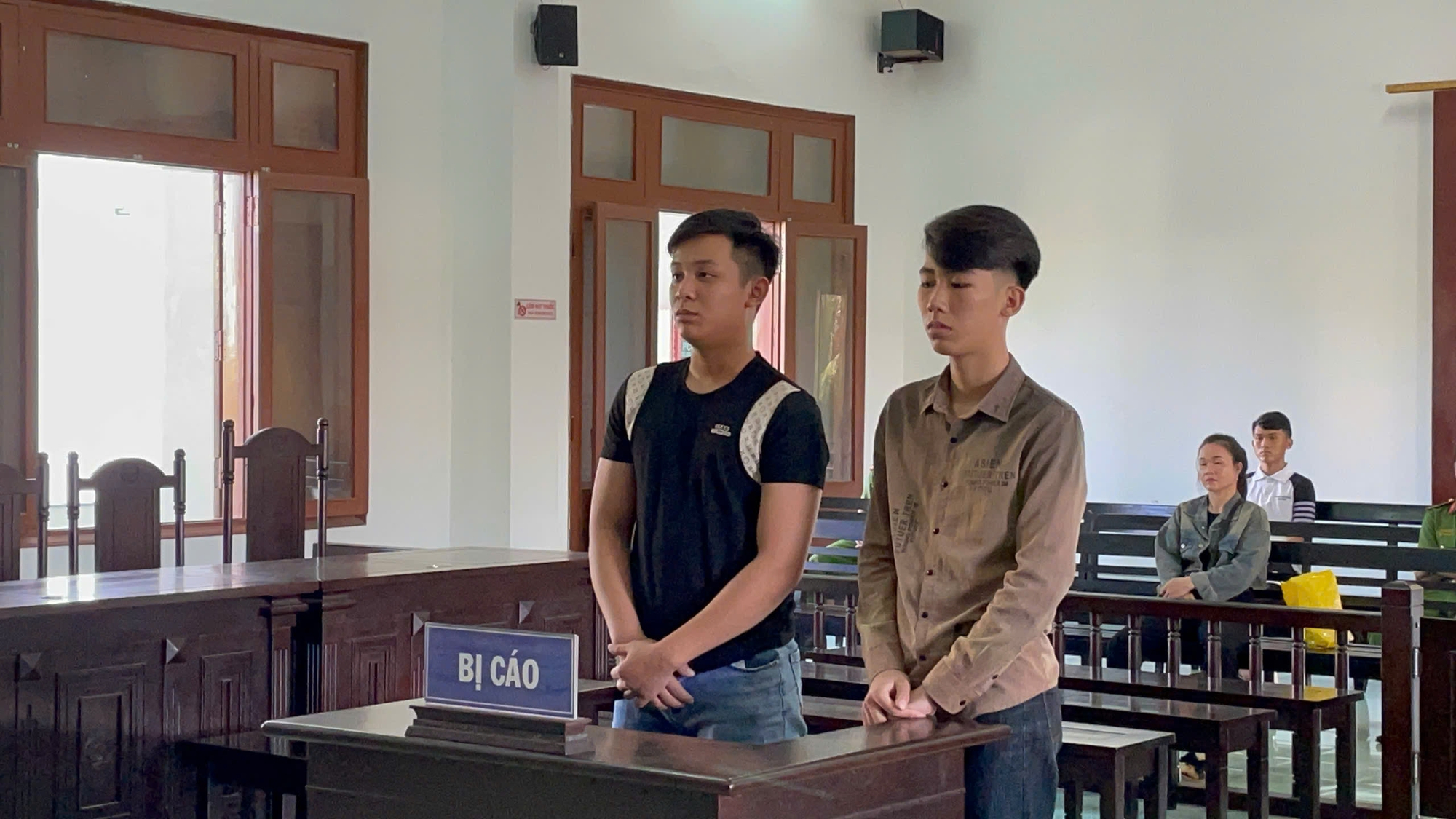 Đâm trọng thương người khác khi đi xem múa lân, 2 thanh niên lĩnh án tù- Ảnh 1.