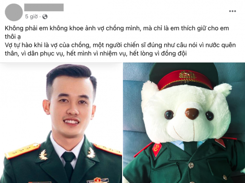 Thượng úy 27 tuổi hy sinh khi làm nhiệm vụ trong cơn bão Yagi