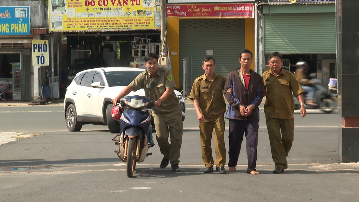 Bình Phước – Hưng Long: mật phục bắt giữ tên trộm cắp tài sản