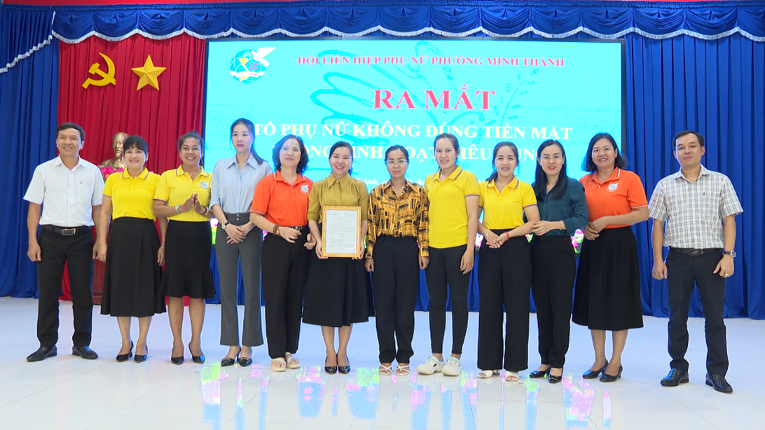 Bình Phước – Chơn Thành: Hội LHPN phường Minh Thành ra mắt 2 mô hình trong lĩnh vực chuyển đổi số