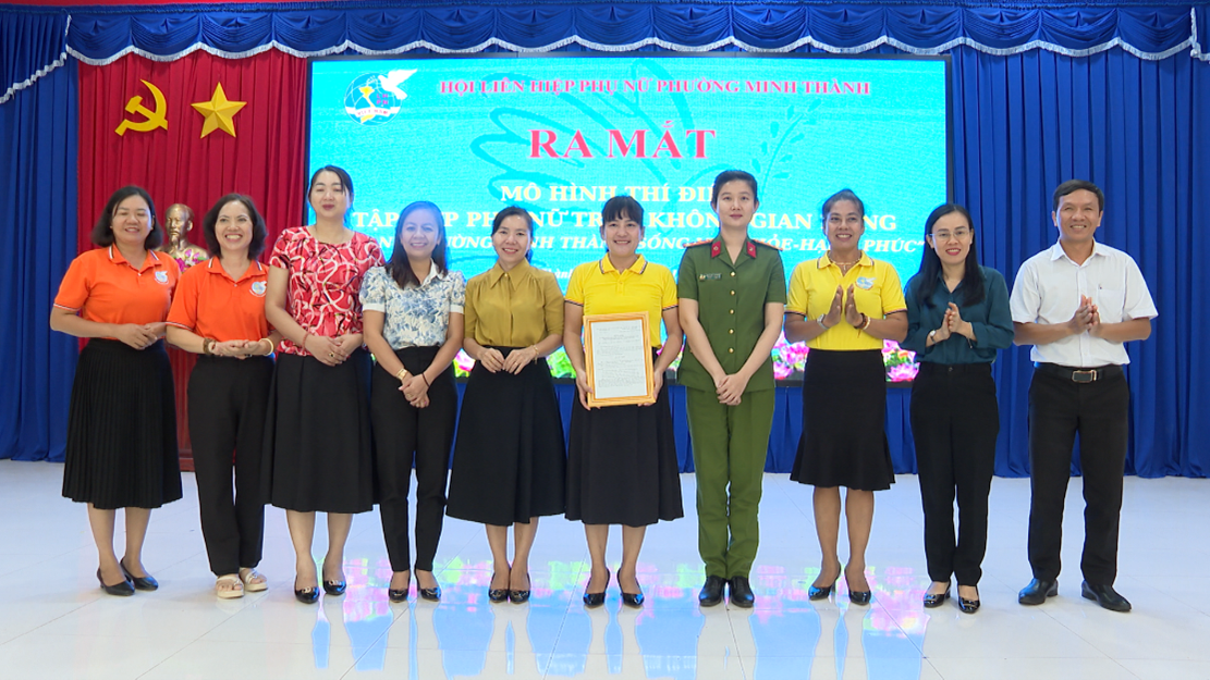 Bình Phước – Chơn Thành: Hội LHPN phường Minh Thành ra mắt 2 mô hình trong lĩnh vực chuyển đổi số