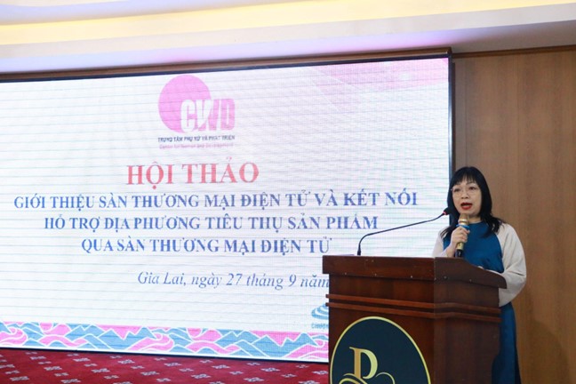 Gia Lai: Giao lưu kết nối, giới thiệu mô hình sinh kế hòa nhập cộng đồng cho nạn nhân mua bán người