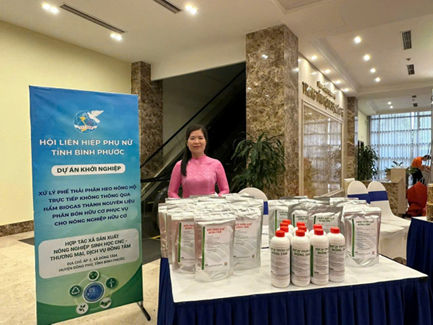 Kết quả vòng Chung kết Toàn quốc của tỉnh Bình Phước tại Cuộc thi “Phụ nữ khởi nghiệp sáng tạo và chuyển đổi xanh” năm 2024