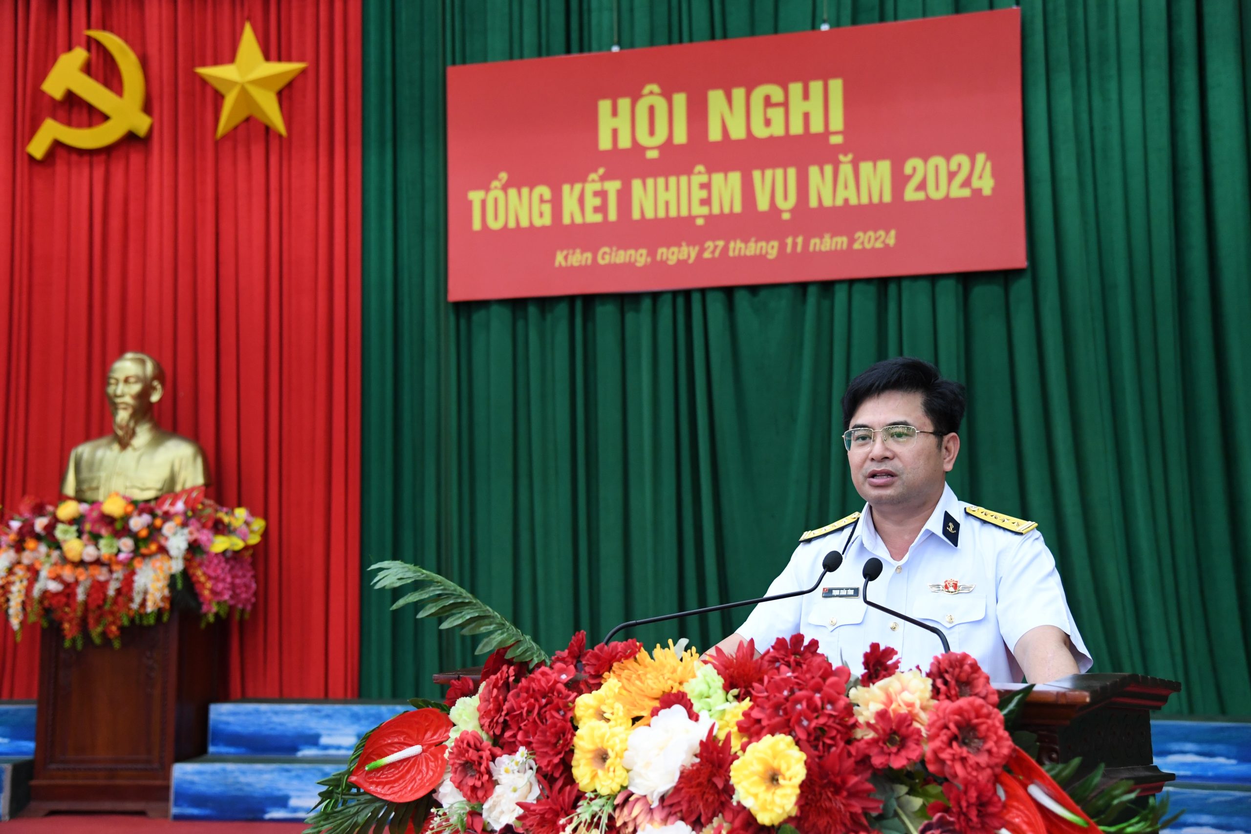 Các đơn vị thuộc Bộ Tư lệnh Vùng 5 Hải quân tổng kết nhiệm vụ năm 2024