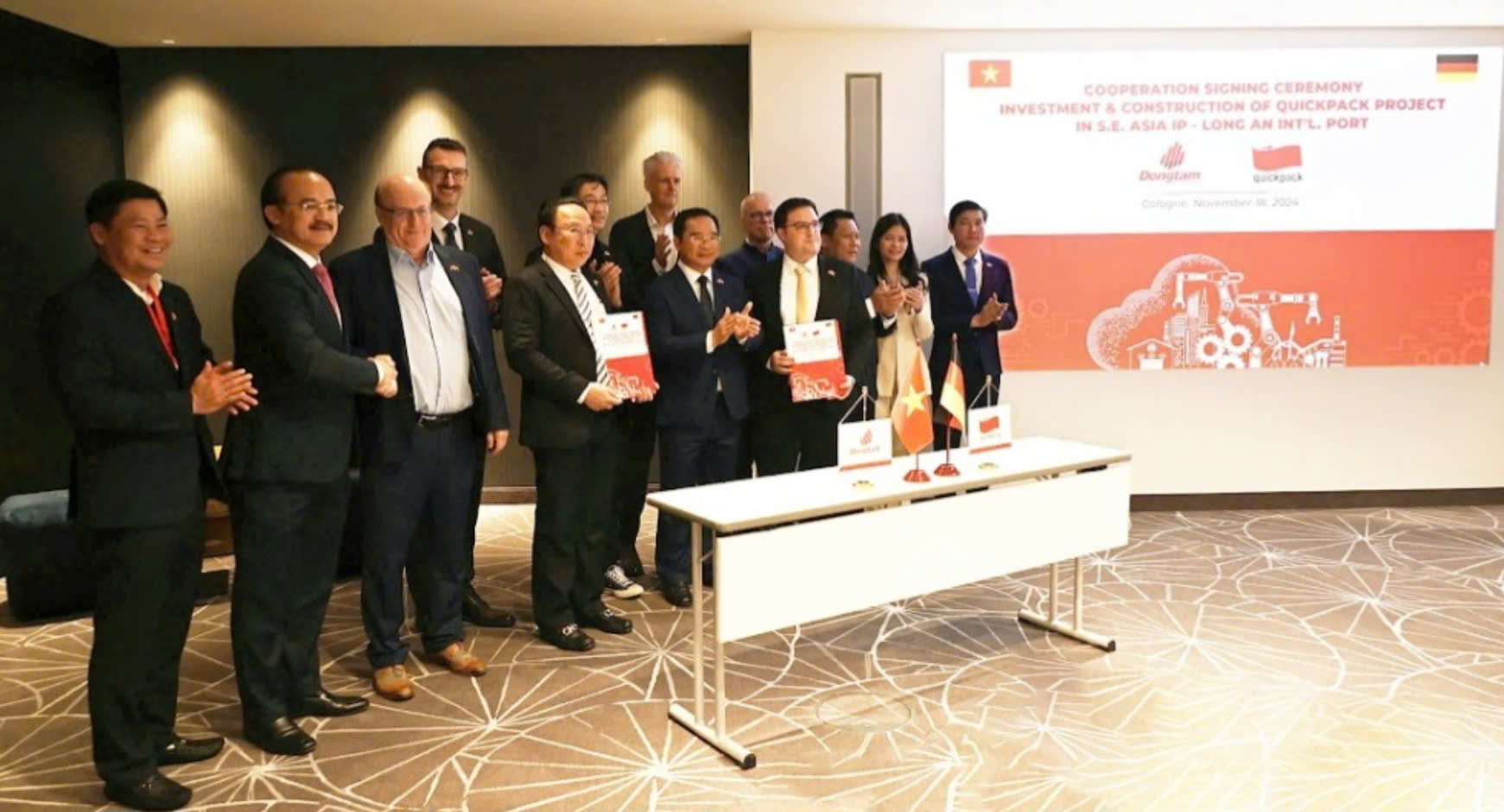 Tập đoàn của Đức đầu tư nhà máy 30 triệu euro vào cụm cảng quốc tế Long An- Ảnh 1. Tập đoàn của Đức đầu tư nhà máy 30 triệu euro vào cụm cảng quốc tế Long An- Ảnh 1.