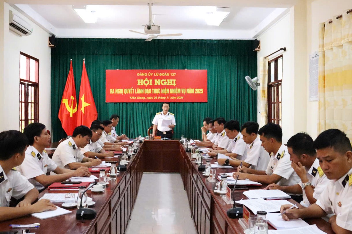 Các đơn vị thuộc Bộ Tư lệnh Vùng 5 Hải quân tổng kết nhiệm vụ năm 2024