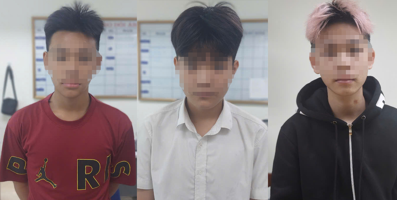 Hai nam sinh lớp 7, 8 tham gia chặn đường, cướp đêm ở Hà Nội- Ảnh 1.