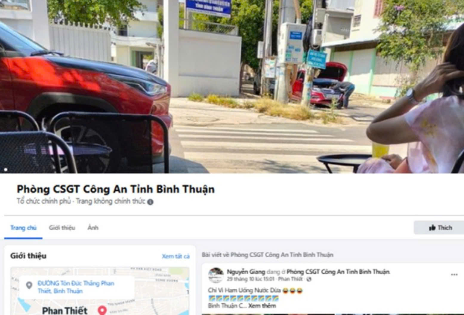 Xuất hiện tài khoản Facebook giả mạo CSGT Bình Thuận- Ảnh 1.