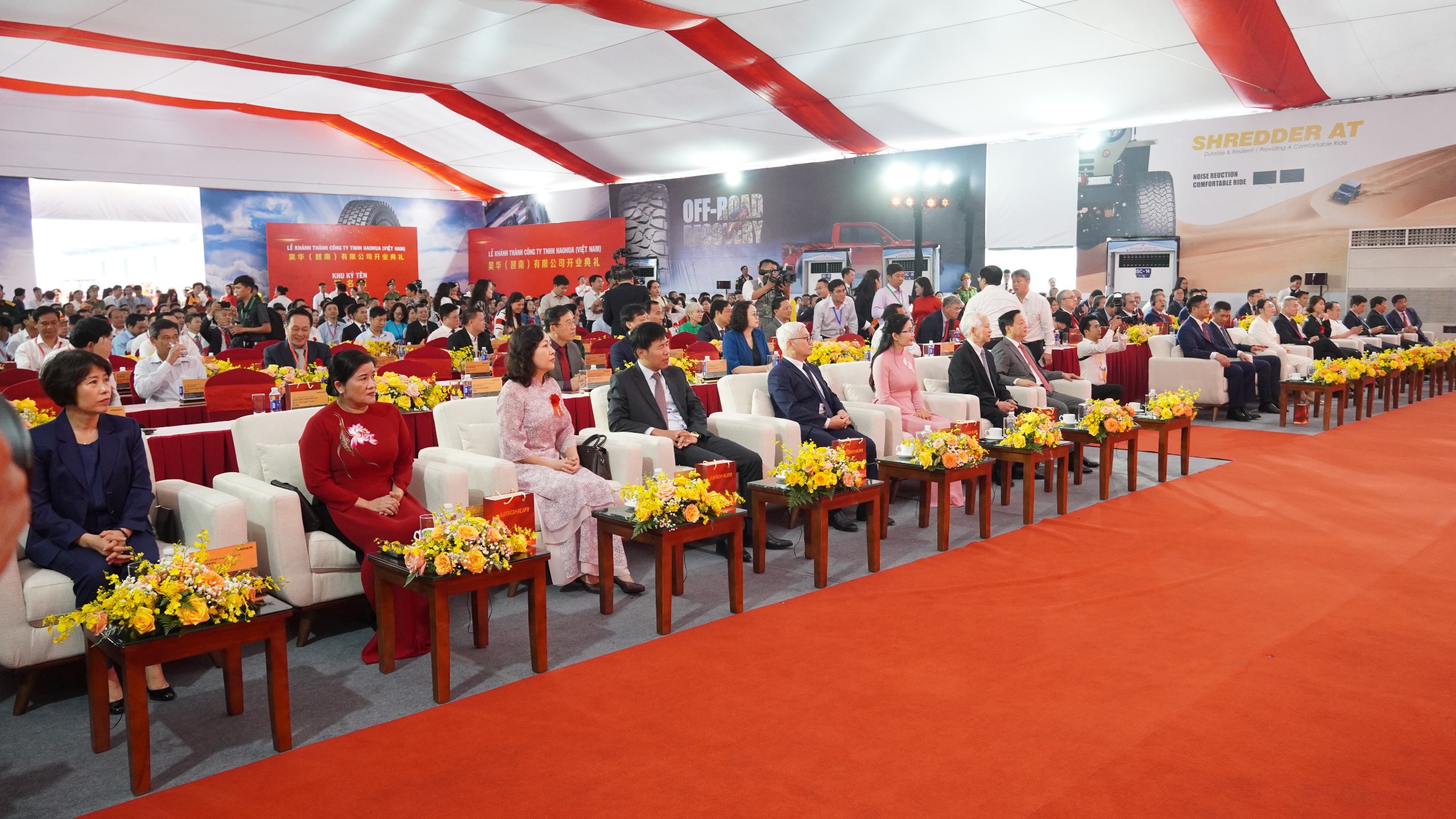 Bình Phước: Khánh thành nhà máy sản xuất lốp ôtô vốn đầu tư 500 triệu USD